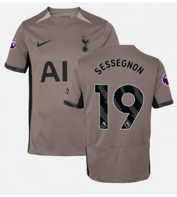 Tottenham Hotspur Ryan Sessegnon #19 Tredje trøje 2023-24 Kort ærmer